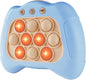 Pop The Target! Handheld Speed Push Game Machine: A Fun Multiplayer Game for Family. Sensory Fidget Toy Christmas Toys Gifts for 6 7 8 9 10 11 12 Years Old Kids Road Trip Car Games Light Blue