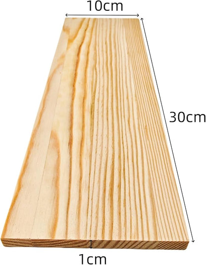 3PCS Rectangle Wood Boards Unfinished Wood Blocks for Crafting, 11.8x3.9x0.4in Blank Whittling Wooden Blocks for Wood Carving,Painting & Burning