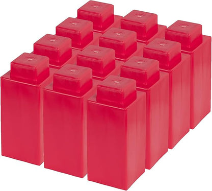 EverBlock 3" x 3" Single Life-Size Plastic Modular Bulk Pack | Giant Building Blocks | Easy to Connect & Reuse | Indoor & Outdoor Use | Build Displays & Structures | Red