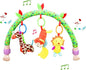 Pau1Hami1ton Baby Stroller Arch Toys, Car Seat Toys,Baby Gifts.S-19(Monkey)