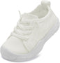 JIASUQI Toddler Shoes for Boys Girls Slip on Sneakers Wide Toe Walking Shoes Toddler Sock Shoes