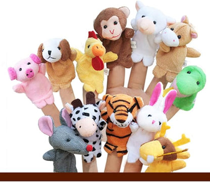 Sealive Finger Puppets for Toddlers 1-3, Baby & Toddler Finger Puppets, Soft Plush Animal Toys for Storytelling, Educational Toy Set for Boys & Girls, Great for Home, School, Parties & Travel