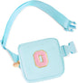 Mini Belt Bag Fanny Pack with Initials Letter Patch Small Crossbody Bags Cute Stuff Birthday Gifts for Teenager Girls Trendy Stuff for Teens - O,Blue