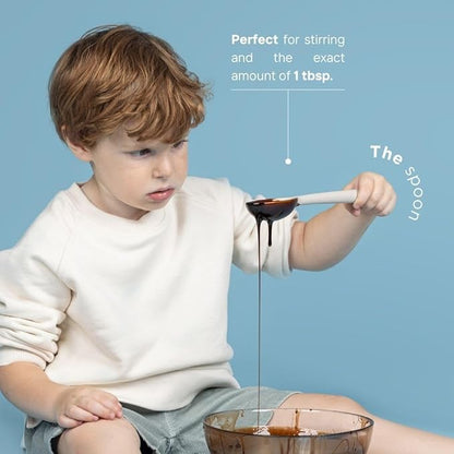 Tampoco Real Kids Cooking & Baking Set – Montessori Kitchen Tools for Real Cooking with Food-Safe Silicone Utensils – Functional & Fun Gift for Young Chefs
