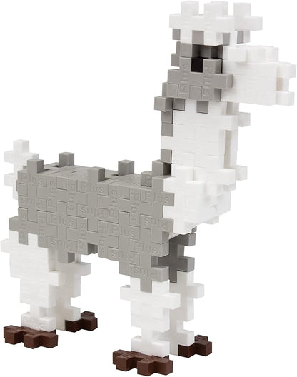 Plus Plus - Llama - 70 Piece Tube, Construction Building Stem / Steam Toy, Interlocking Mini Puzzle Blocks for Kids