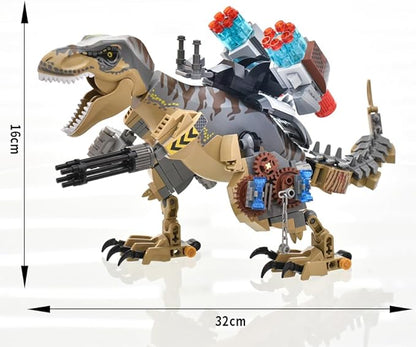 Mesiondy Building Blocks Toys Set 725 Pcs for Age 8 9 10 11 12 13 14 Years, Dinosaur Park World,Birthday Gifts for Boys and Girls……