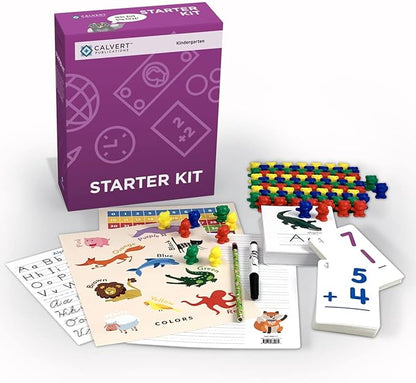 Calvert Kindergarten Starter Kit and Clubhouse Biggest Book of Math Practice