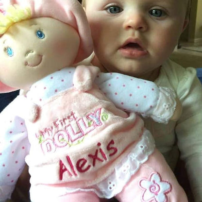 DIBSIES Personalized My First Dolly - 13 inch (Blonde)