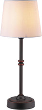 O’Bright Seraph - Cordless LED Table Lamp with Dimmer, Built-in Rechargeable Battery, 3-Level Brightness, Patio Table Lamp, Bedside Night Lamp, Ambient Light for Restaurant, Oil Rubbed Bronze
