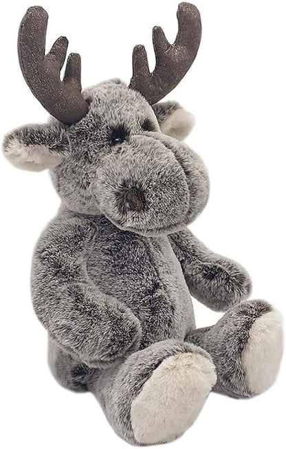 Mon Ami Marley The Moose Stuffed Animal – 12”, Cuddly & Soft Wild Moose Plush Toy for Kids, Realistic Stuffed Animal Gifts for Kids