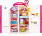Kongsuni Series Talking Toy Fridge for Kids, Toy Refrigerator Toy Food Set Real Water Comes Out Toy Water Dispenser (Korean)