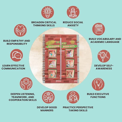 Social Skills Boost Social and Communication Skills Autism ADHD Encourage Positive Decision Making Social Emotional Learning Activities The Shoulds and Should Nots