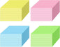 1200 Count Index Cards 3x5, Colored Index Cards, Note Cards 3x5 Flash Cards, 180GSM Heavy Notecards 3 x 5 Lined, 3 by 5 Pink Index Card Ruled Bulk Note Cards Flashcards for Studying Taking Notes