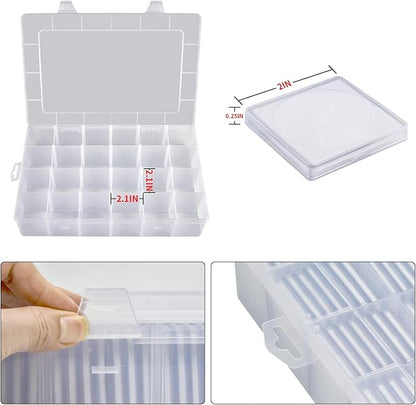 Coin Capsules 46mm with Foam Gasket and Plastic Storage Organizer Box, 6 Sizes (20/25/27/30/38/46 mm) Coins Collector Case Holder for Collection Supplies-168 Pieces