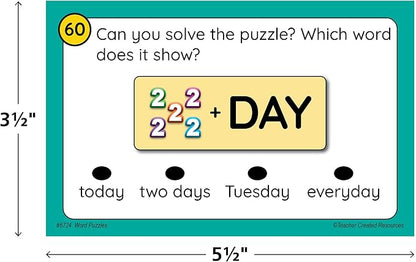 Teacher Created Resources Power Pen Play: Word Puzzles Grades 1-2 (TCR6724)
