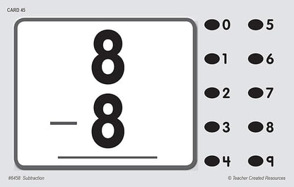 Teacher Created Resources Power Pen Learning Cards: Subtraction (6458) Medium