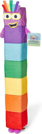 hand2mind Numberblock Seven Playful Pal, Plush Figure Toys, Numbers for Toddlers, Preschool Math Learning Toys, Stuffed Animal Plushies, Counting Blocks, Soft Stuffies, Kids Birthday Gifts