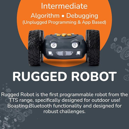 Generic TTS Programming Journey STEAM Programmable Robots Bundle - Glow & Go Bot, Bee-Bot, Blue-Bot, Tuff-Bot The Rugged Robot, Loti-Bot and Oti-Bot Coding Robots for Early Years to 12+ Years