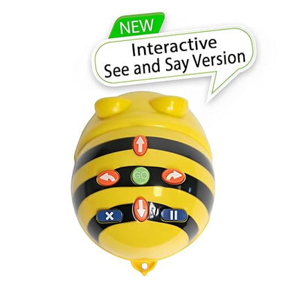 Basic Programming Creating & Debugging Programs Using 1-pc Bee-Bot Floor Robotics with Free 49-pcs A5 Size Sequence Cards - See & Say Version