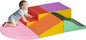 Qaba Kids Soft Play Set, 6-Pieces Foam Climbing Blocks for Toddlers 1-3 Years, Indoor Kids Baby Activity Play Set for Climb and Crawl, Assorted