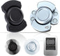 3-in-1 Alloy Fidget Toys Adults - Fidget Spinner,Clicker,Slider Modes,Ultra-Silent,High-Speed Rotation,3-Minute Spin Time,Compact Stress Relief Toy for Adult(2 Pcs)