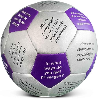 Trainers Warehouse 6" Thumball Collection, 32 Prompts for Conversation, Team Building, Relationship and Training