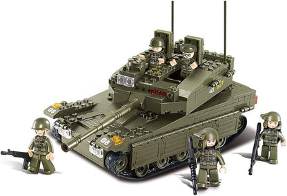 Sluban Merkava Tank 344 Pieces Building Blocks Set