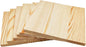 6PCS Unfinished Wood Square Blocks for Crafts, 6x6x0.3in Blank Wooden Squares Pine Wood Boards for Carving,DIY Wood Coasters,Painting & Burning