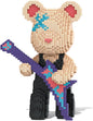 HOOLEDAY Animal Guitar Bear Micro Building Blocks for Adults (3150 Pieces), Bear Bricks Set Creative Home & Office Decor, Gift for Adults & Boys & Girls