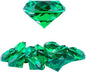 Niceup 26PCS Fake Emeralds Green Gemstones Plastic Acrylic Diamond Gems Toys Big 1.5in Kid Diving Gem Pool Toy Party Decorations Crafts