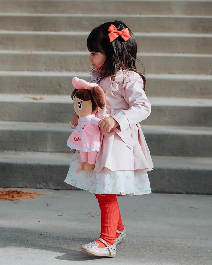 DIBSIES Personalized My First Dolly (Brunette Light Skin Tone)