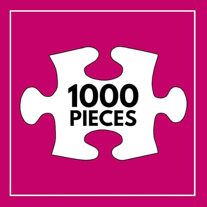 Cross & Glory - Paws & Reflect: A Fishbowl Caper - 1000 Piece Jigsaw Puzzle for Adults | Humorous Challenge | Colorful Imagery and Whimsical Cat Antics
