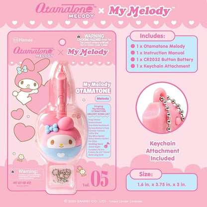 Otamatone Melody Hello Kitty and Friends Electronic Portable Music Instrument / Synthesizer Toy from Japan by Maywa Denki [English Instructions] - My Melody