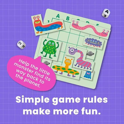 Quick Thinking！Strategy Duel - Brain Battle Game for Kids 4+ |logic puzzle game kid,Spatial Reasoning&Thinking game&brain board game,STEM Education|Kids BIngo & Family Night | 2-Player Competition
