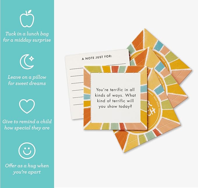 Compendium ThoughtFulls for Kids – 4-Pack of You Matter So Much, I Love You, You’re Incredible, You’re Amazing – 120 Pop-Open Cards to Share with Kids, Each with a Different Inspiring Message Inside