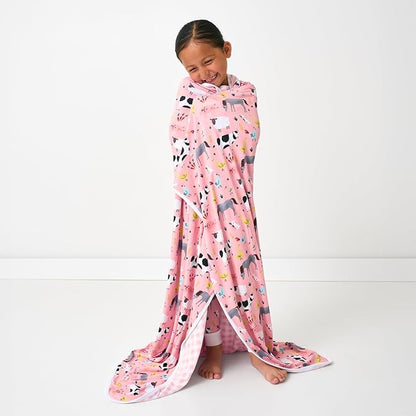 Little Sleepies Two-Piece Pajama Set for Boys & Girls, Soft Viscose from Bamboo Toddler Pajamas for Kids, Family Matching PJs