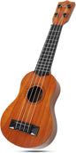 Raimy 17in Kids Ukulele Guitar - 4 Strings Mini Guitar Children Musical Instruments Educational Toys with Picks for Toddler Kids Boys Girls Beginner (Burlywood)