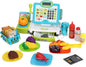 FS Pretend Play Cash Register Toys with Scanner, Calculator, Large Drawer, Microphone, Play Food, Supermarket Cashier Register Toy, Pre-School Gift for Kids, Toddlers, Boys & Girls, Ages 3 4 5 6 7 8