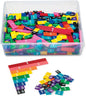 hand2mind Plastic Rainbow Fraction Tiles, Montessori Math Materials, Fraction Manipulatives, Unit Fraction, Fraction Bars Math Manipulatives, Fraction Games, Homeschool Supplies (15 Sets of 51 Pieces)