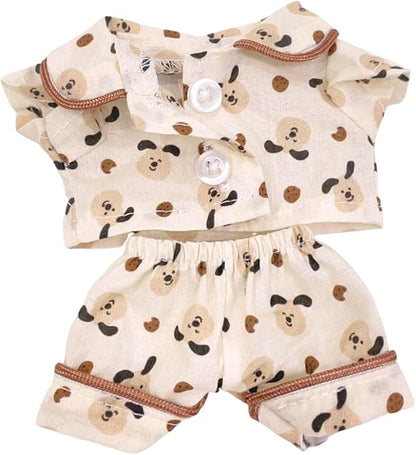 17cm Doll Clothes Set & Outfit Set for 17cm Dolls - Premium Fashion Dresses with Accessories, Luxury Chic Doll Clothing & Style Bundle,Just Clothes (Style-15)