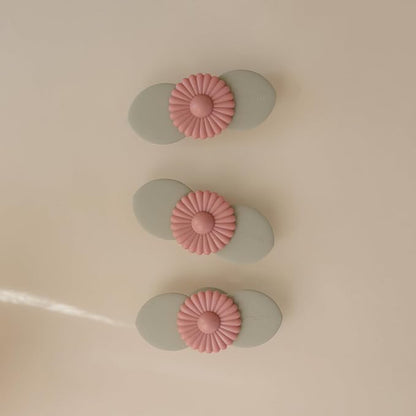 mushie Blossom Suction Spinner Toy | Toddler Sensory Toys for Bath & Play
