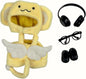 Clothes for 15cm/17cm Doll ((Doll Not Included)，Trendy Accessory Sets for Dolls ,Cute Clothes and Accessorys for Labubu Dress up Unique Style(M)