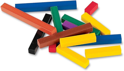 Learning Resources Cuisenaire Rods Small Group Classroom Set, Math class, Teacher aids, 155 Piece Wood Set