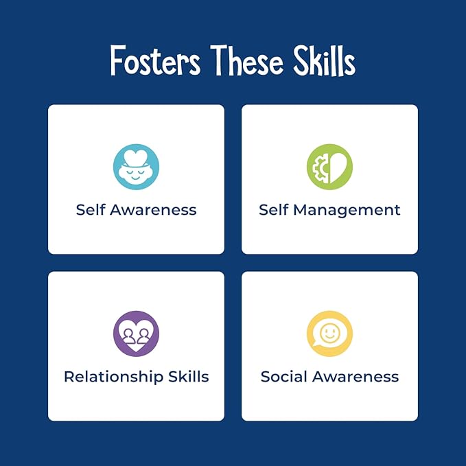 Open The Joy Learning Emotions Toolkit: Explore Emotions with a Unique and Engaging Sticker Game for Children - Ages 5 Years & up