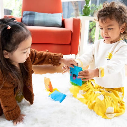 Educational Insights My Feelings Bean Bags - Social Emotional Learning Activities for Preschool, Toddler Sensory Toys & Therapy Games, Calm Down Corner Must Haves, Calming Toys for Kids Ages 3+