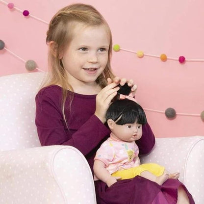 Adora Play Time Babies Collection, 13" Baby Doll with Doll Clothes and Accesories, Made with Sweet Baby Powder Scent, and GentleTouch Vinyl Body, Birthday Gift for Ages 1+ - Bright Citrus