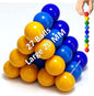 Science Kit Toys 27 PCS Colorful Magnets Building Blocks, Large Hematite Magnetic Stones, Stress Relief Autism, Home Office Kids Adults Intelligence Development Educational Birthday Party