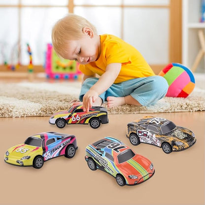 4.2 inch Pull Back Cars Toys Set, Push and Go Pull Back Cars Matchbox 1:28 Race Car 3 Pack Suitable for Toddlers 3 4 5 6 7 Year Old Kids Toys