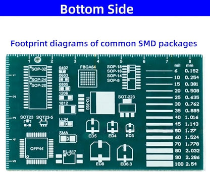 Surface-Mount Device(SMD) Soldering Practice Kit, Soldering Project Kit with Compoments and PCB, LED Chasing Lights, Perfect for Electronics Enthusiasts & Beginners