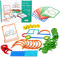 Winbar Kids Toys for Creative Learning, Building Educational Resources Toys for Preschool and Kindergarten Boys and Girls Matching Blocks Logical Educational Classroom Family Game Toy